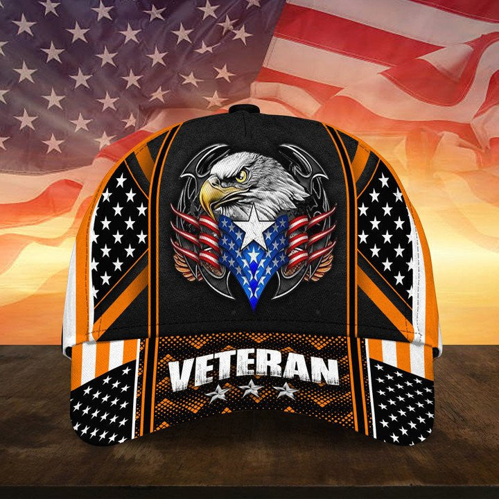 Premium Unique U.S Veteran Cap , Gifts for veterans