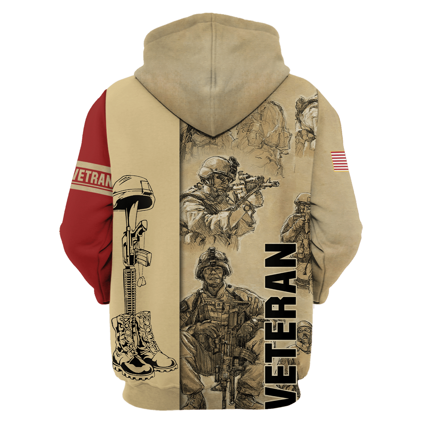 Apparel Veteran Polo Shirt - Short , Gifts for veterans