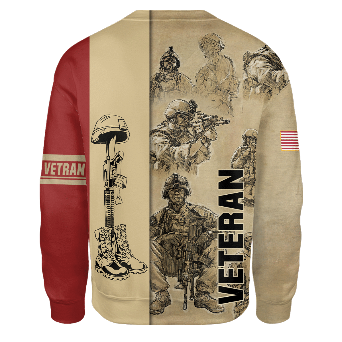 Apparel Veteran Polo Shirt - Short , Gifts for veterans