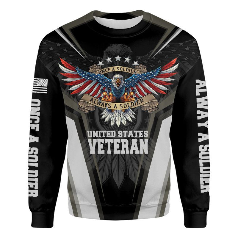 Once A Soldier Always A Soldier - Unisex Polo Shirt - Short , Gifts for veterans, easychoo.com