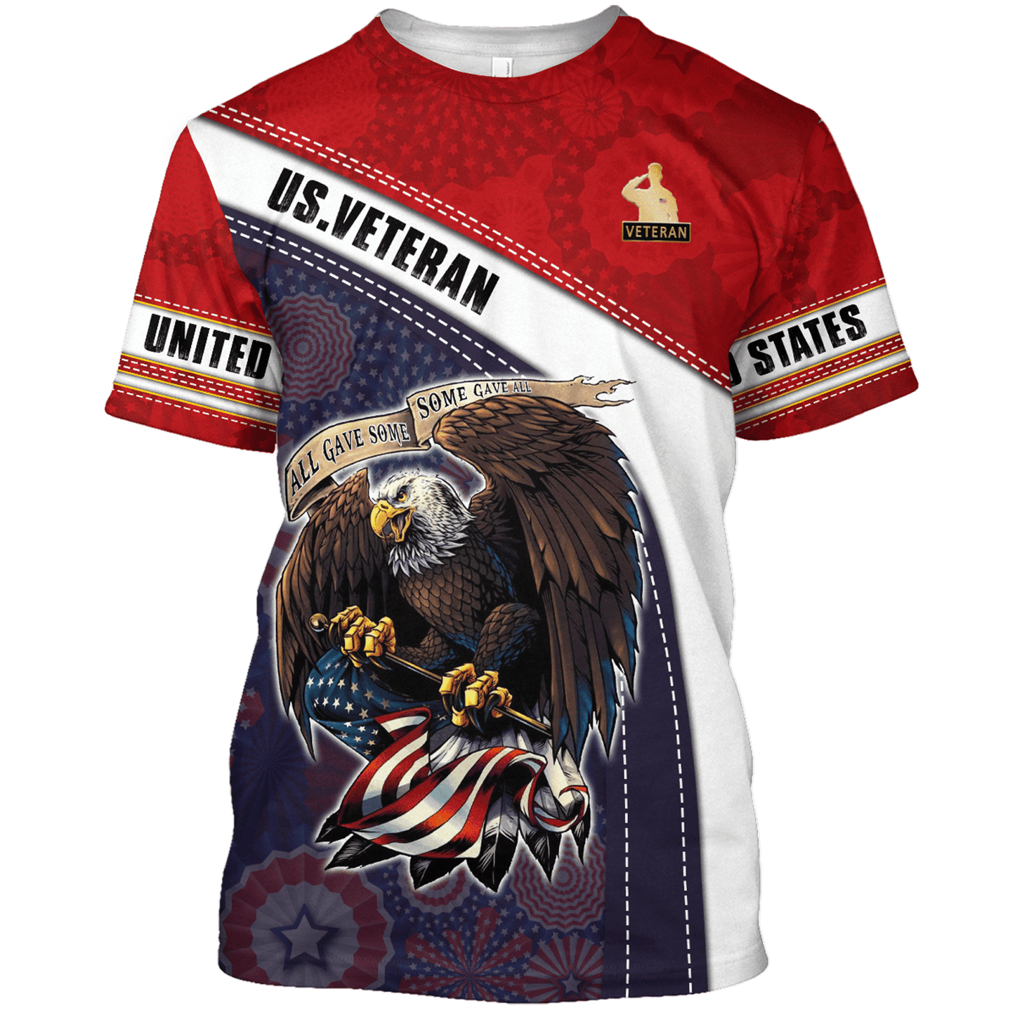 All Gave Some - Some Gave All - Independence Day - Unisex Polo Shirt - Short , Gifts for veterans