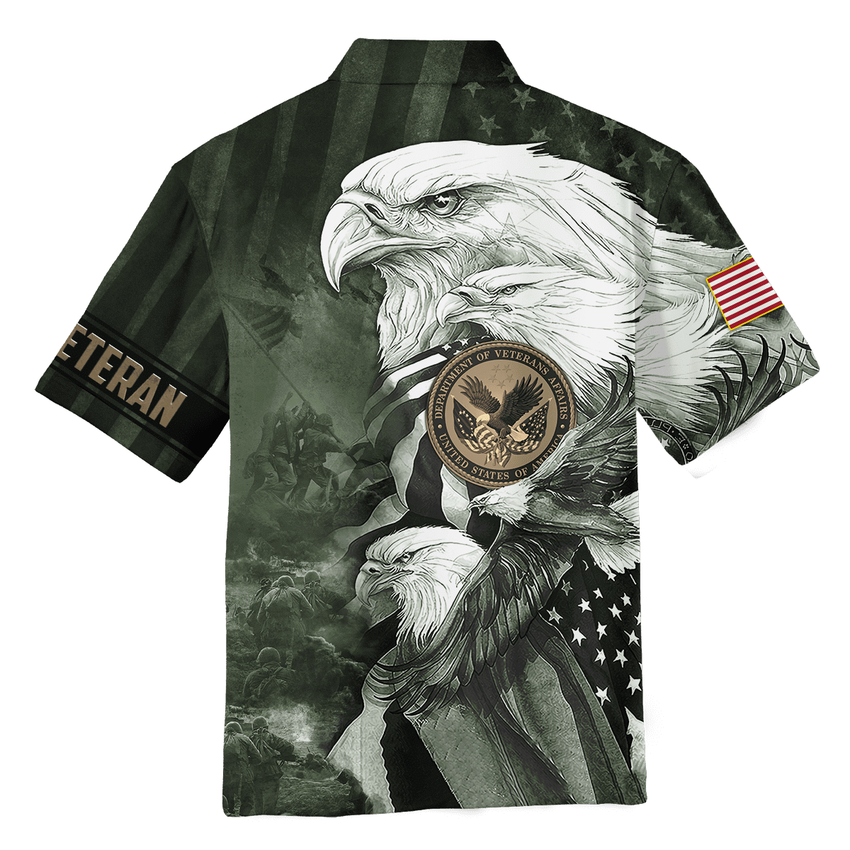 All Over Printed U.S Veteran Unisex Shirts MON25072201-VET , Gifts for veterans