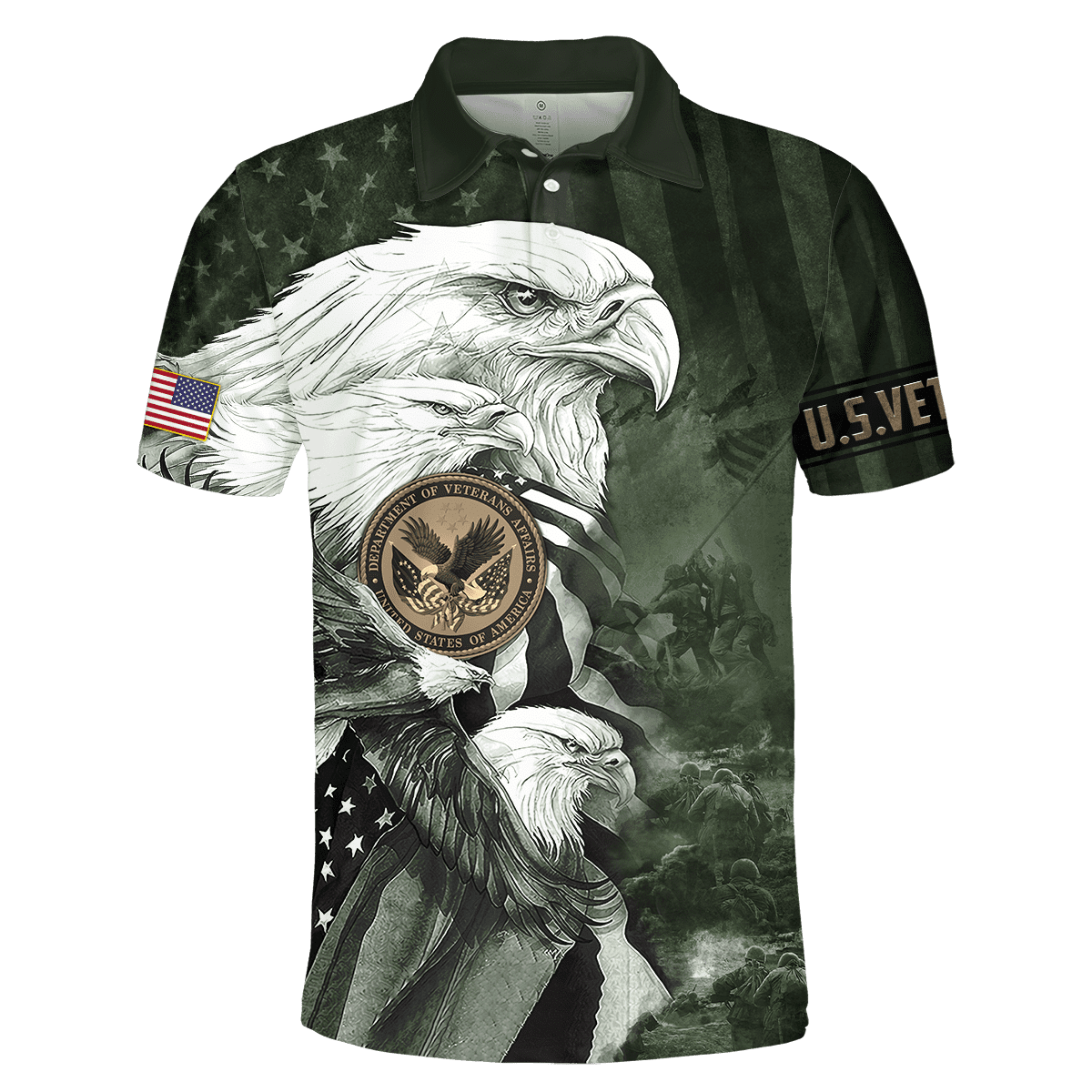 All Over Printed U.S Veteran Unisex Shirts MON25072201-VET , Gifts for veterans