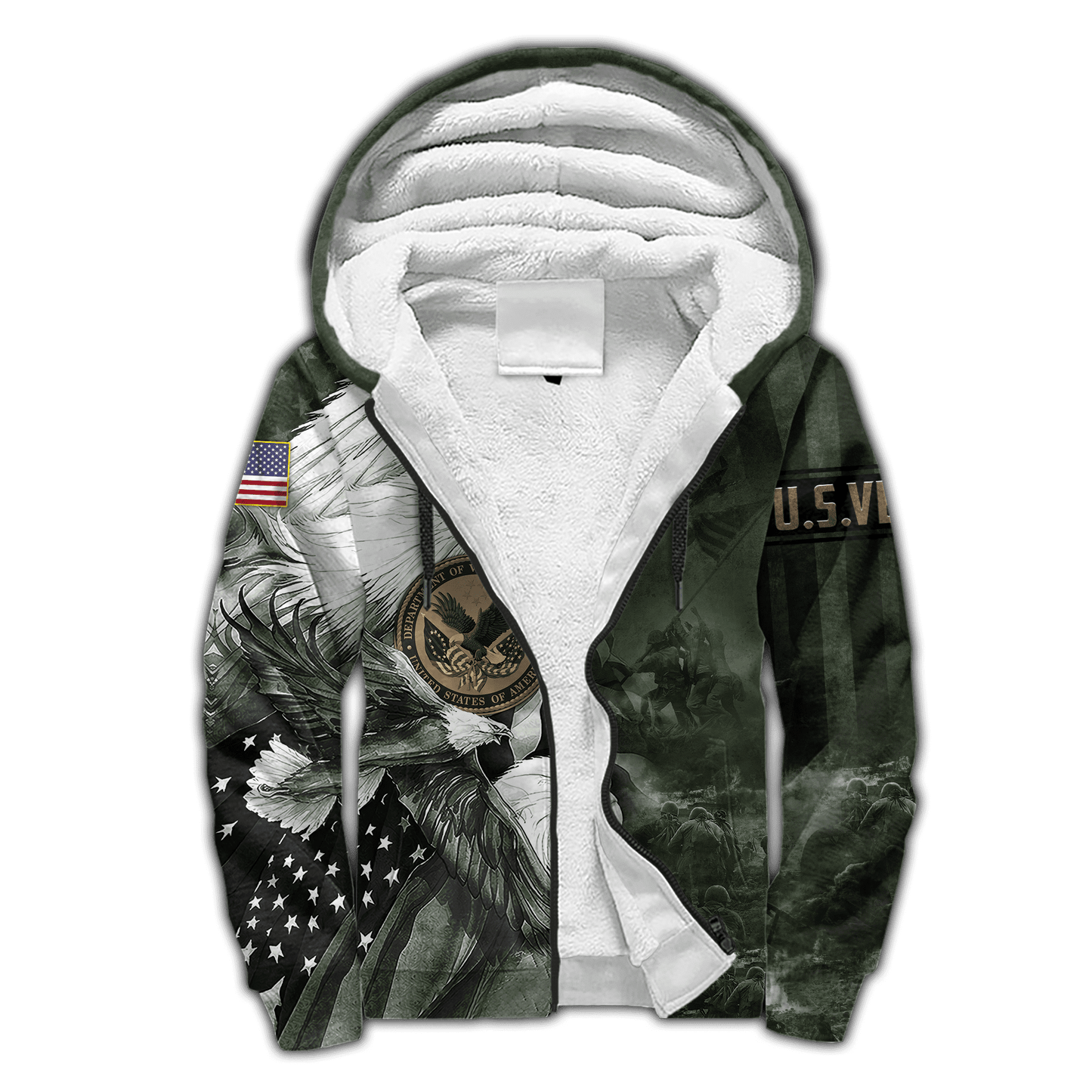 All Over Printed U.S Veteran Unisex Shirts MON25072201-VET , Gifts for veterans