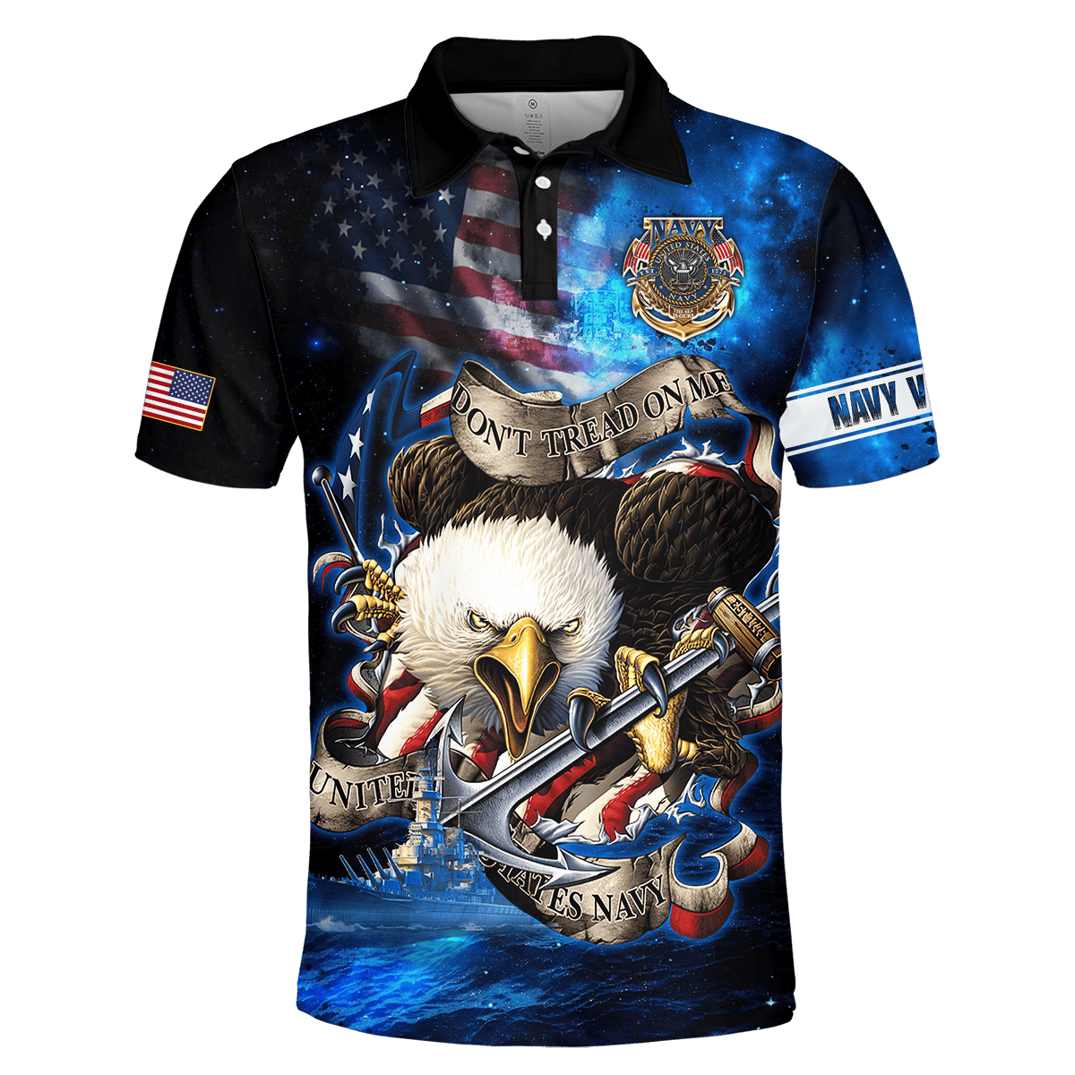 All Over Printed U.S Navy Veteran Unisex Shirts MON27072201- NA , Gifts for veterans
