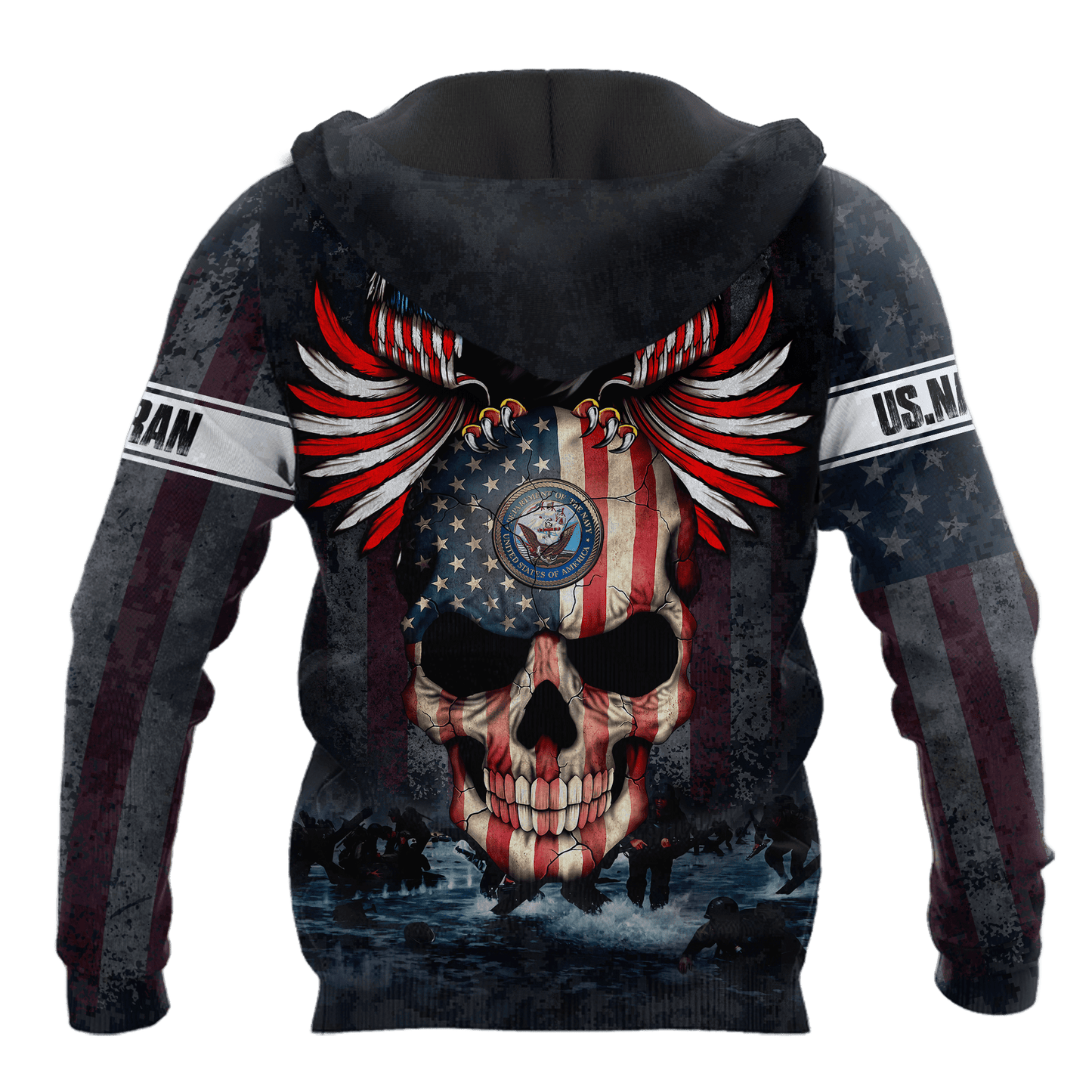 All Over Printed U.S Navy Veteran Unisex Shirts MON28072201- NA , Gifts for veterans