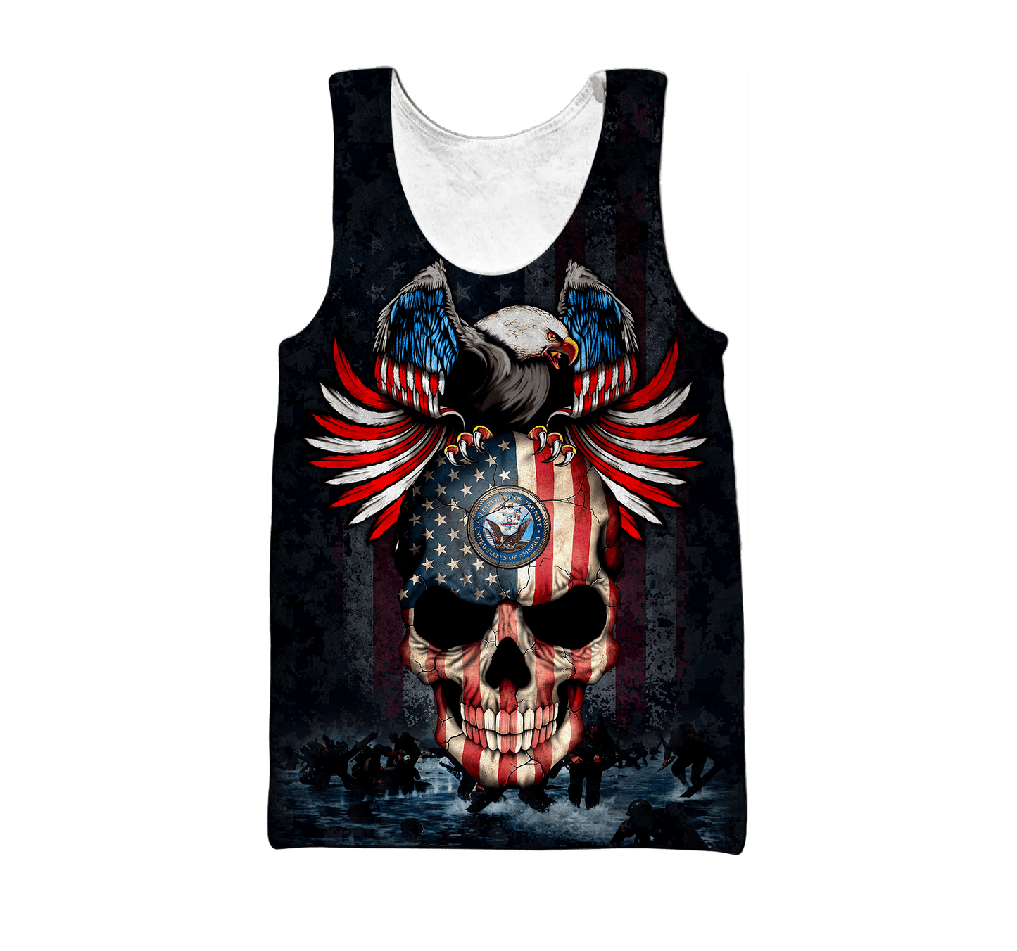 All Over Printed U.S Navy Veteran Unisex Shirts MON28072201- NA , Gifts for veterans