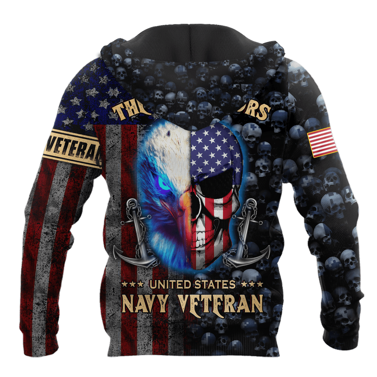 Eagle US Navy Veteran 3D All Over Printed Unisex Shirts MH02082201 - NA , Gifts for veterans