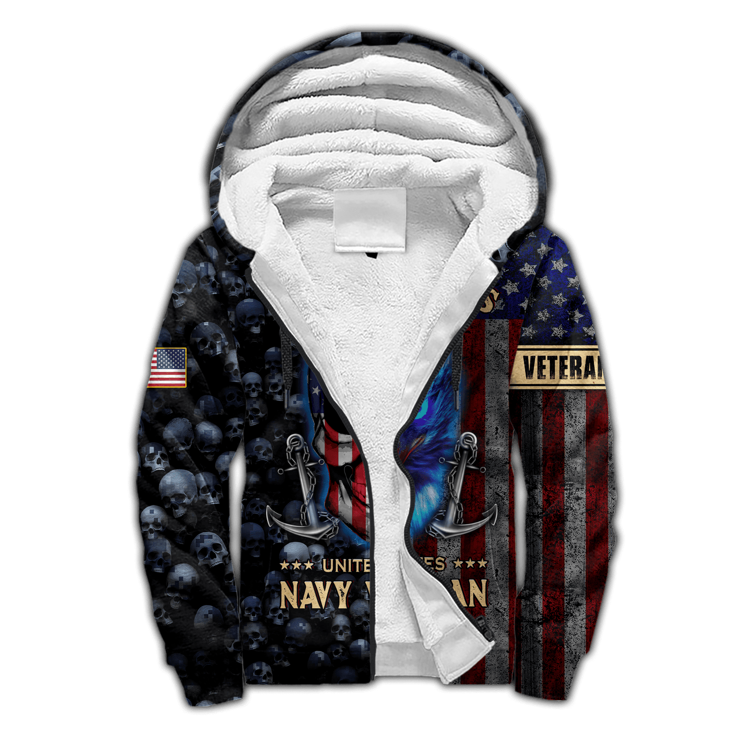 Eagle US Navy Veteran 3D All Over Printed Unisex Shirts MH02082201 - NA , Gifts for veterans
