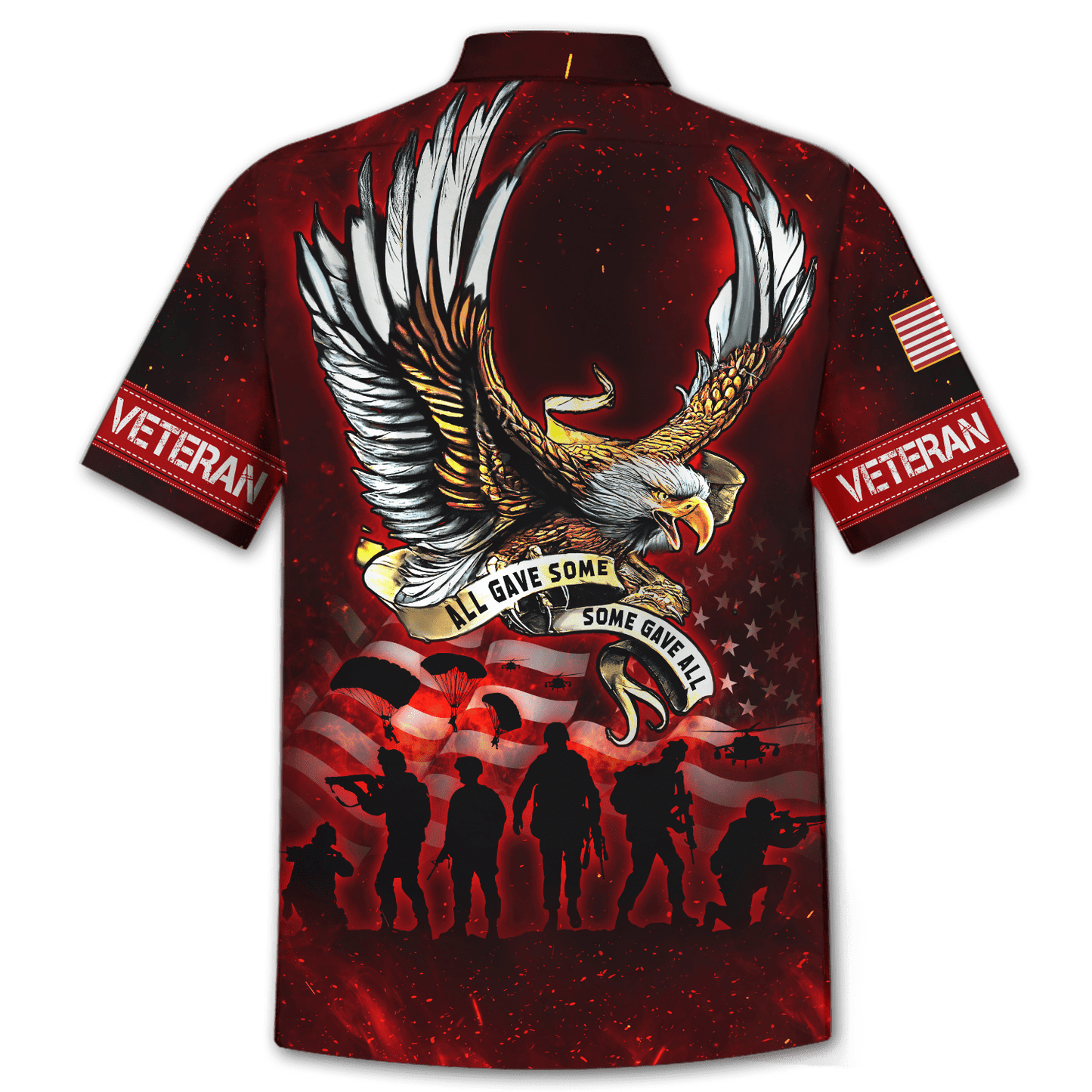 Eagle US Veteran 3D All Over Printed Unisex Shirts MH03082201 - VET , Gifts for veterans