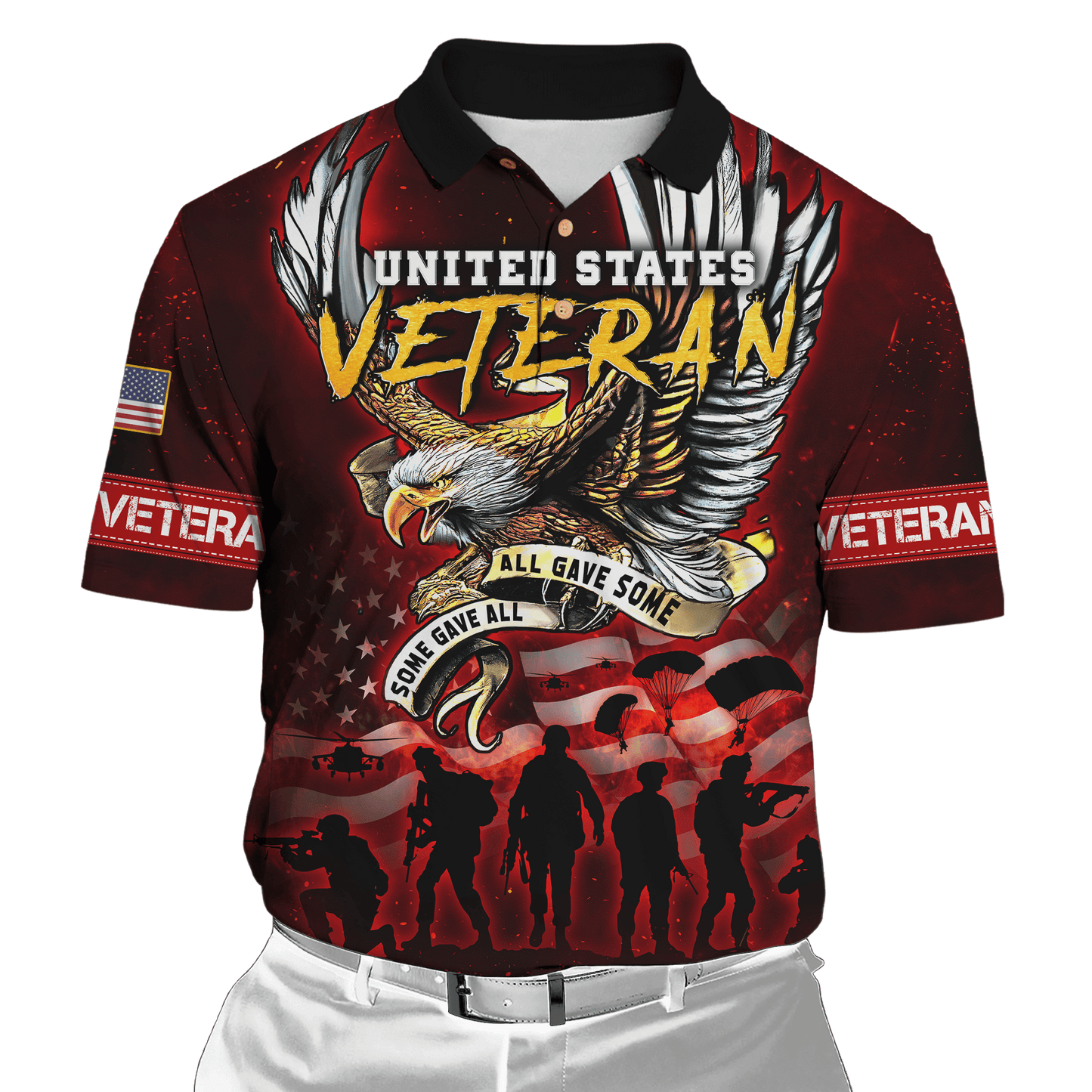Eagle US Veteran 3D All Over Printed Unisex Shirts MH03082201 - VET , Gifts for veterans