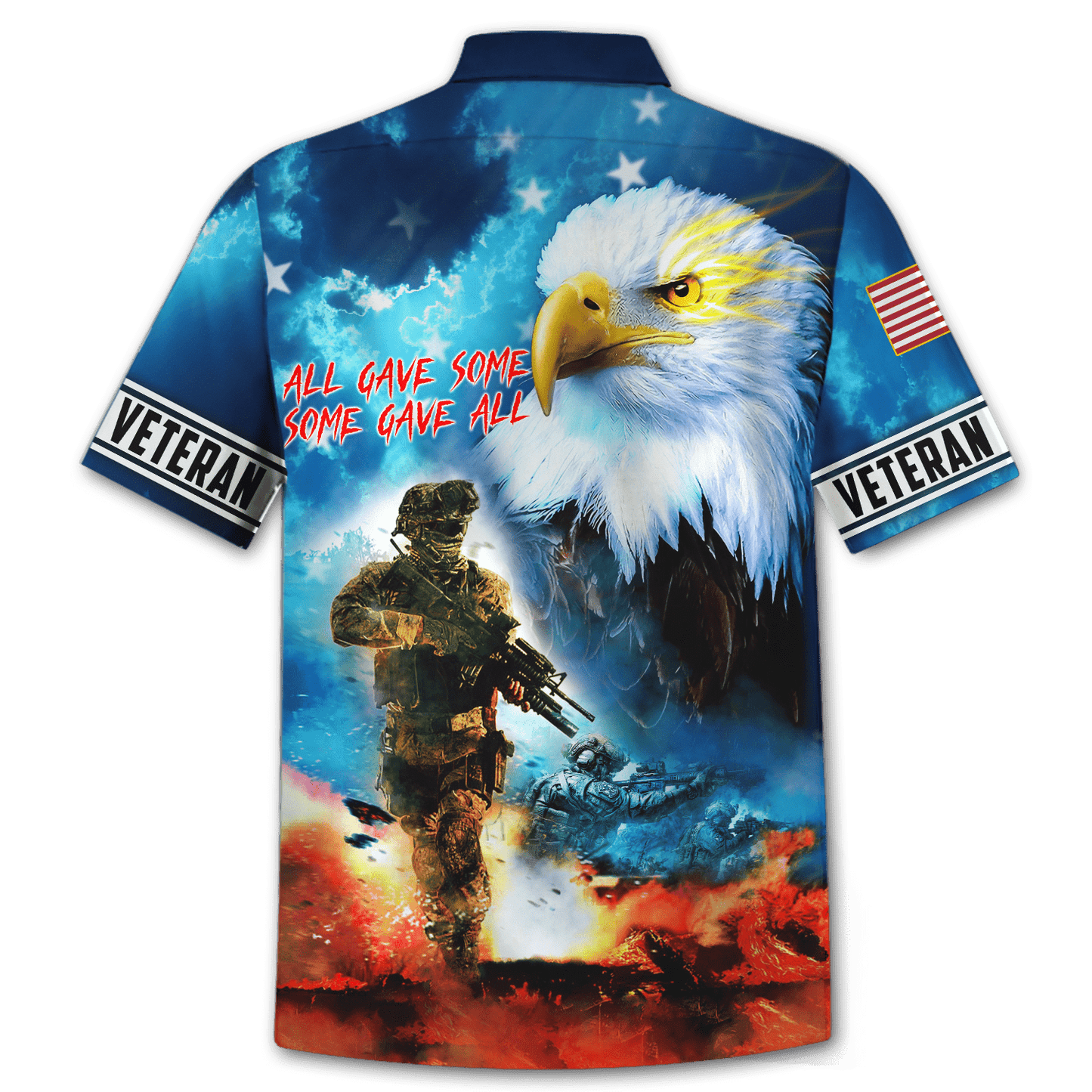 All Gave Some Some Gave All - Eagle U.S Veteran Unisex Shirts MH09082202 - VET , Gifts for veterans, easychoo.com