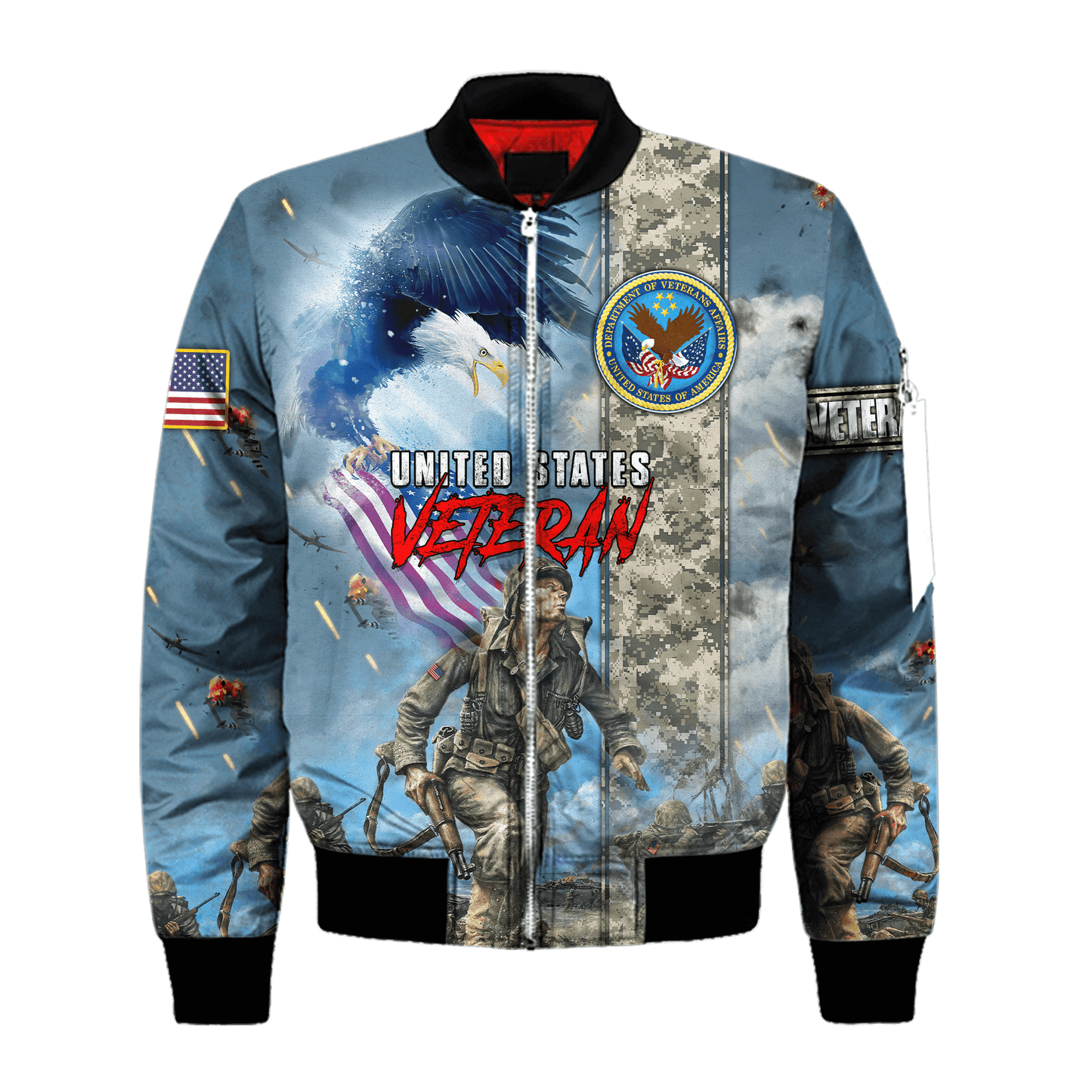 Apparel VETERAN POLO SHIRT - MON08082203-VET , Gifts for veterans