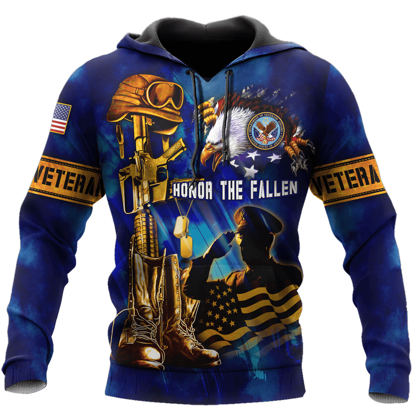 US Veteran - Honor The Fallen 3D All Over Printed Unisex Shirts MH19082201 - VET , Gifts for veterans