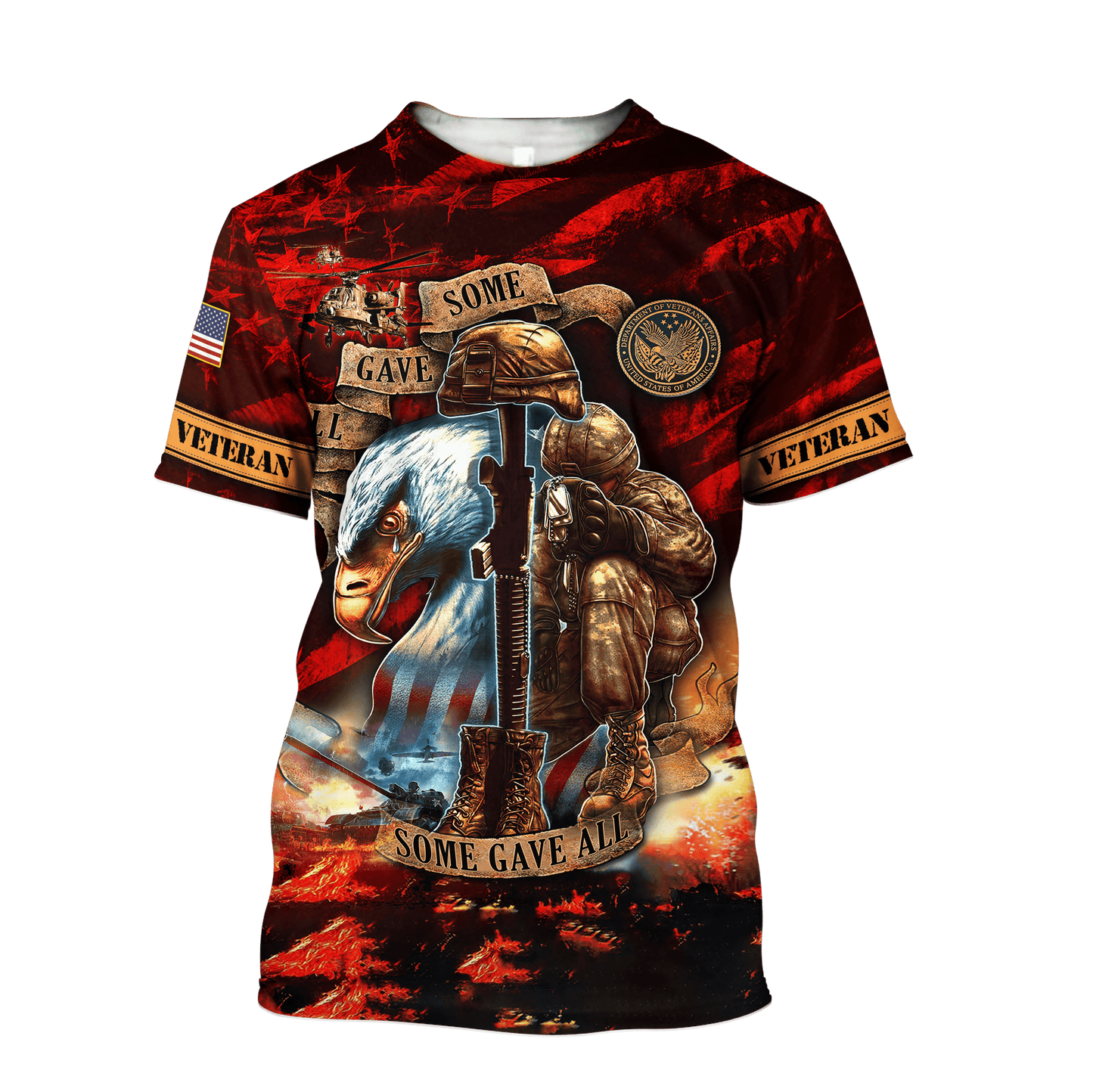 US Veteran - All Gave Some Some Gave All 3D All Over Printed Unisex Shirts MH22082201 - VET , Gifts for veterans