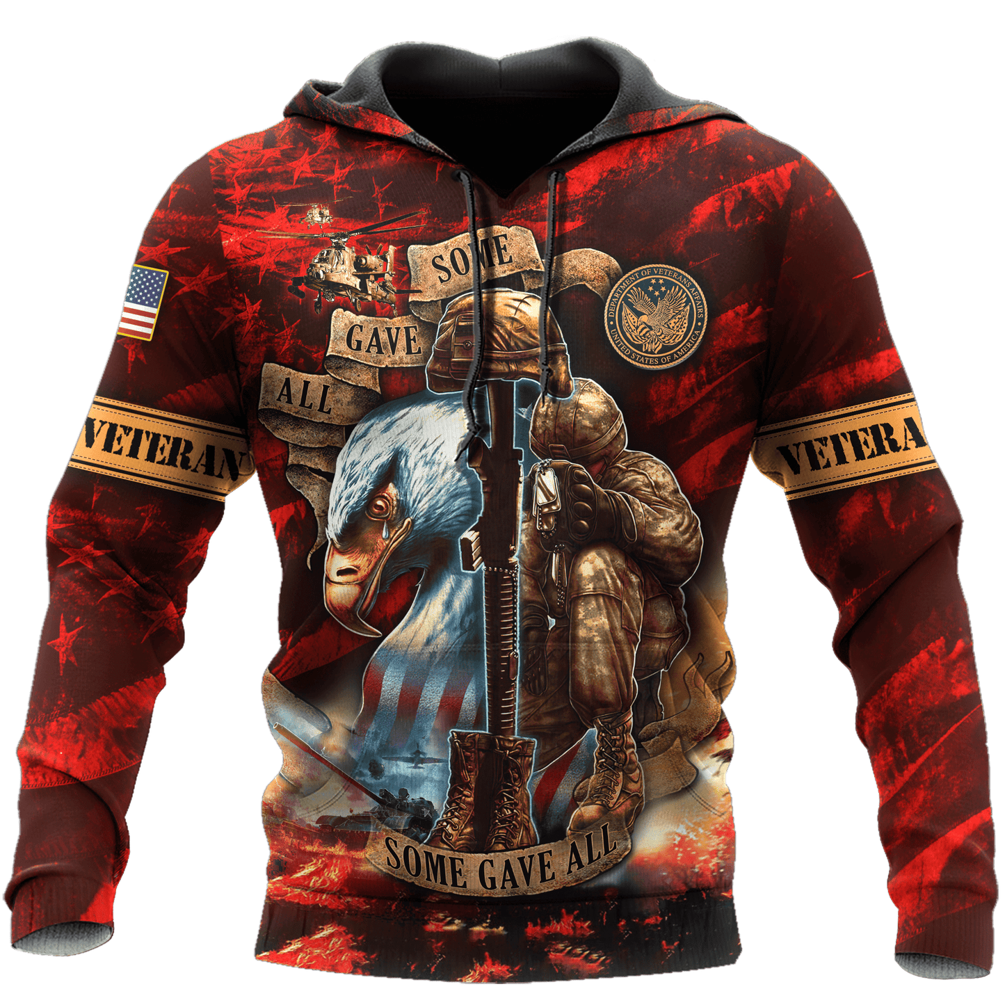 US Veteran - All Gave Some Some Gave All 3D All Over Printed Unisex Shirts MH22082201 - VET , Gifts for veterans