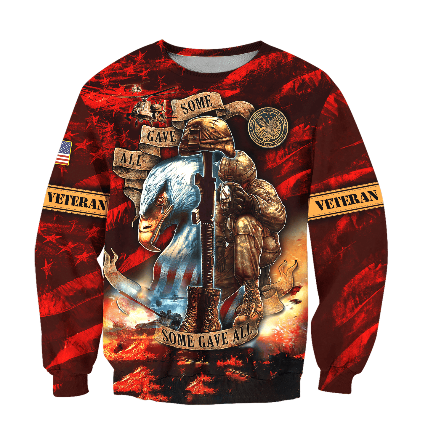 US Veteran - All Gave Some Some Gave All 3D All Over Printed Unisex Shirts MH22082201 - VET , Gifts for veterans