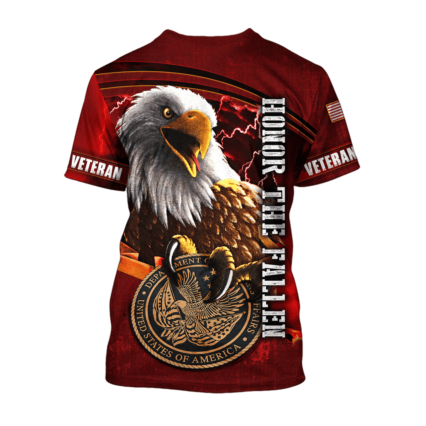 US Veteran - Honor The Fallen 3D All Over Printed Unisex Shirts MH23082202 - VET , Gifts for veterans