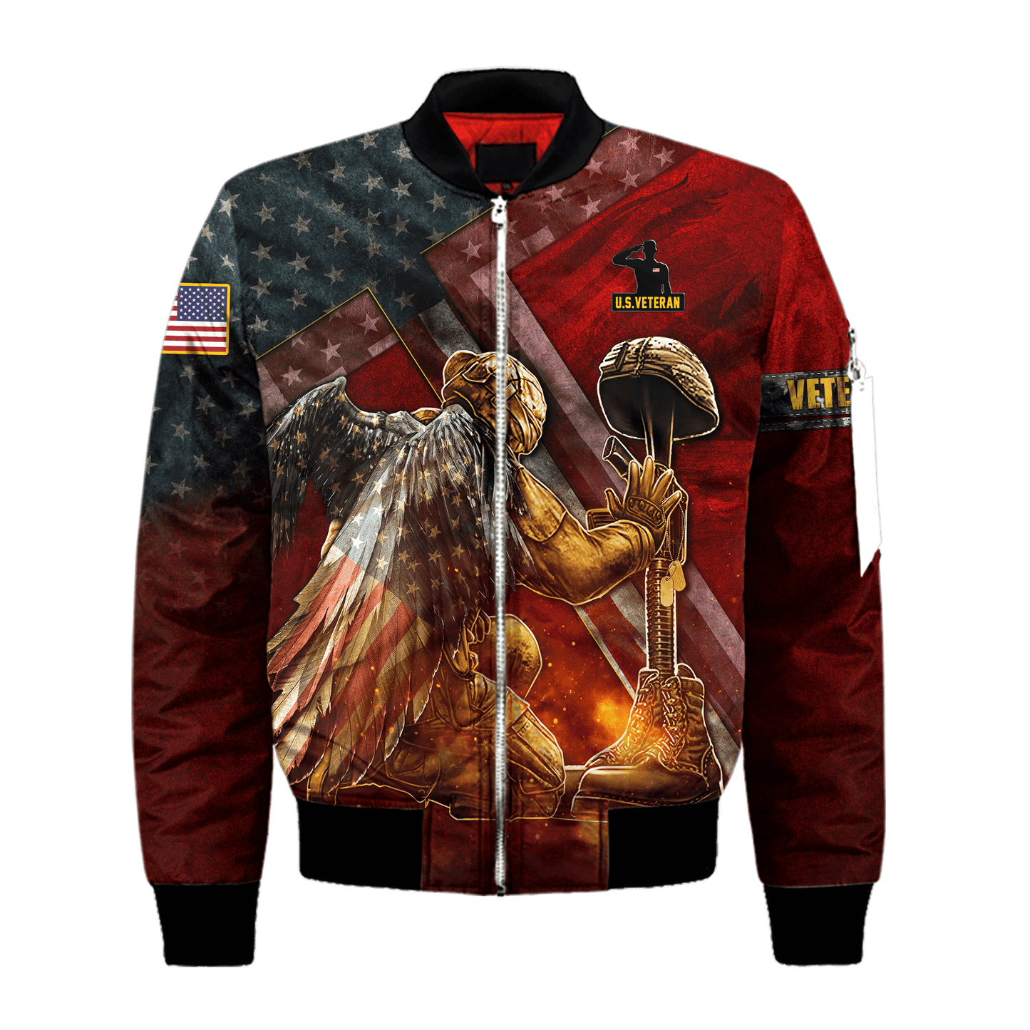 US Veteran - Honor The Fallen 3D All Over Printed Unisex Shirts MON23082201-VET , Gifts for veterans