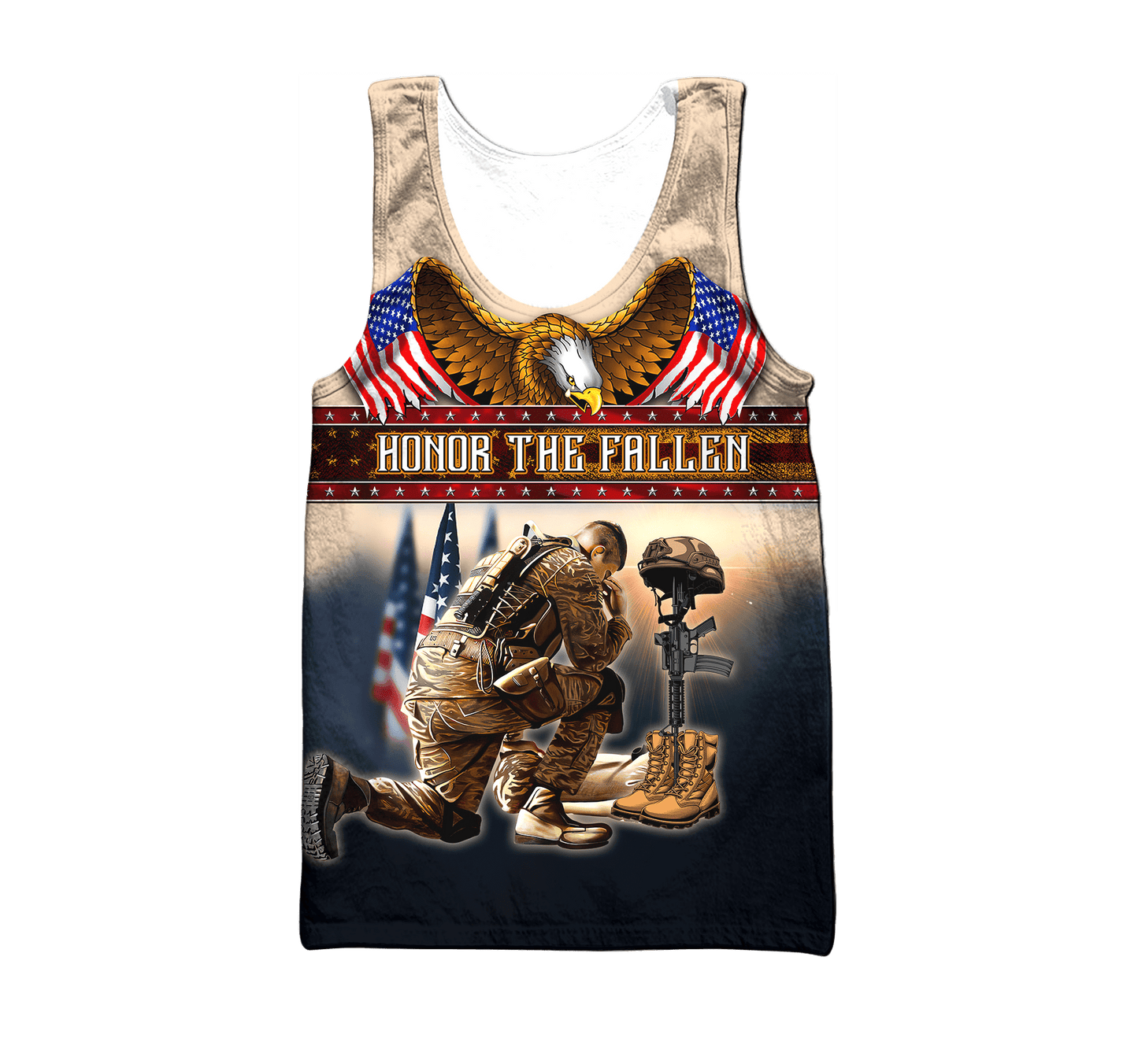 US Veteran - Honor The Fallen 3D All Over Printed Unisex Shirts MH25082201 - VET , Gifts for veterans