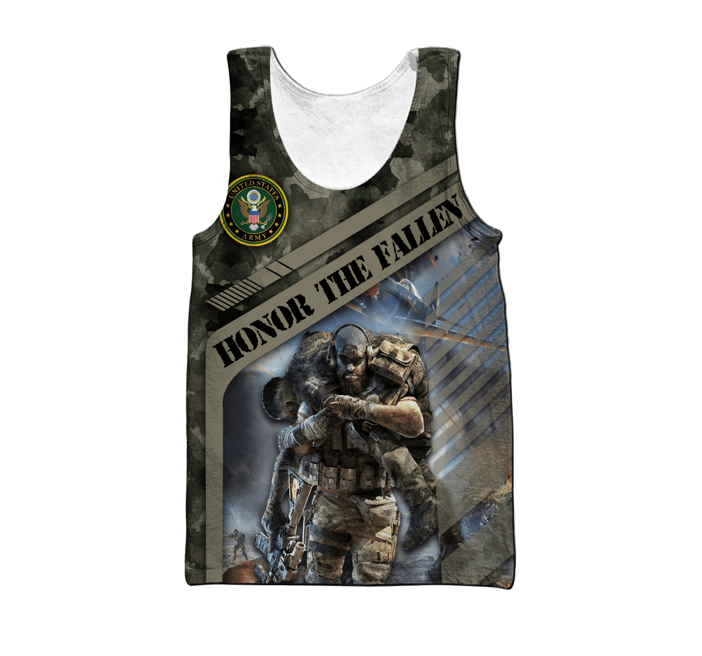 US Army - Honor The Fallen 3D All Over Printed Unisex Shirts TT080902-AM , Gifts for veterans