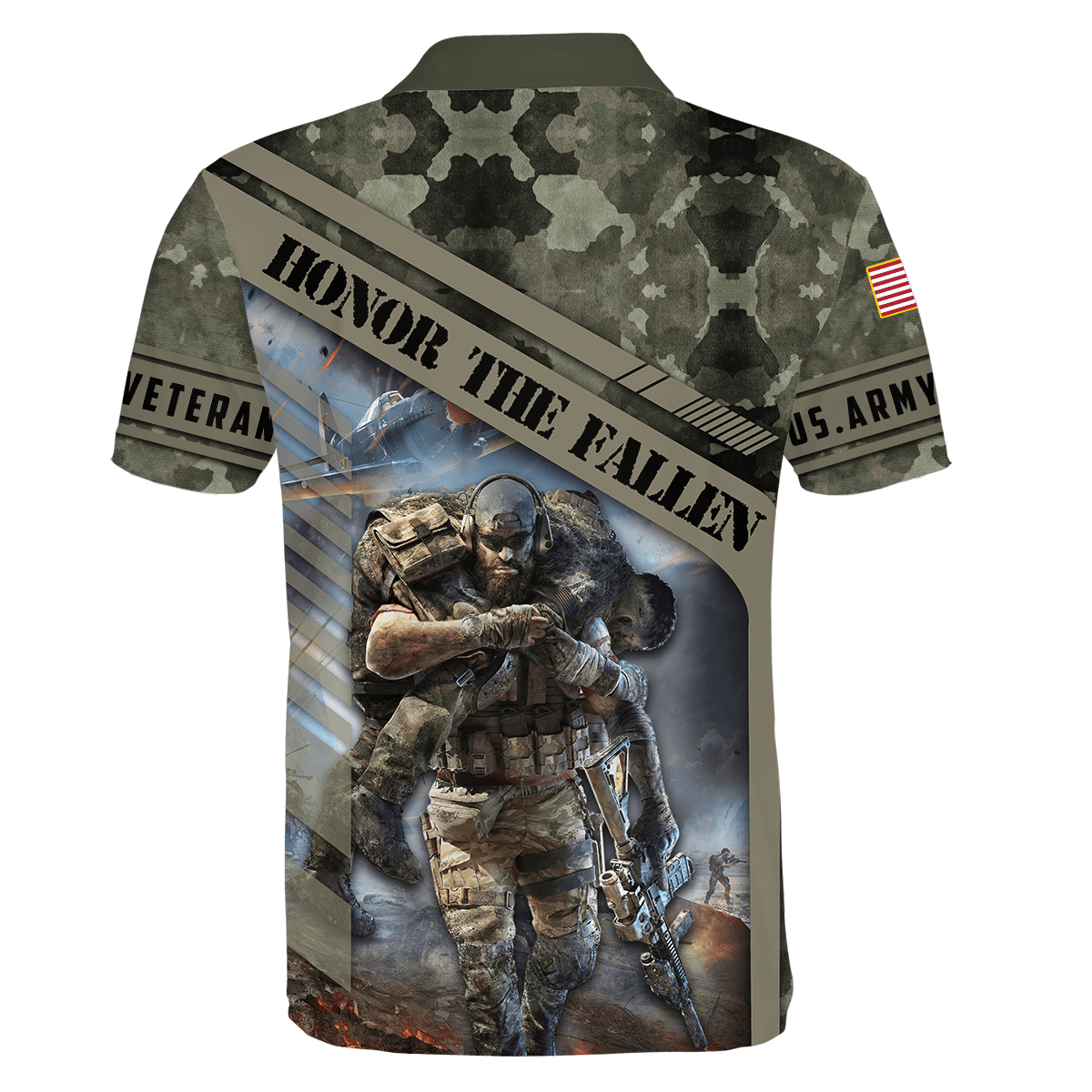 US Army - Honor The Fallen 3D All Over Printed Unisex Shirts TT080902-AM , Gifts for veterans