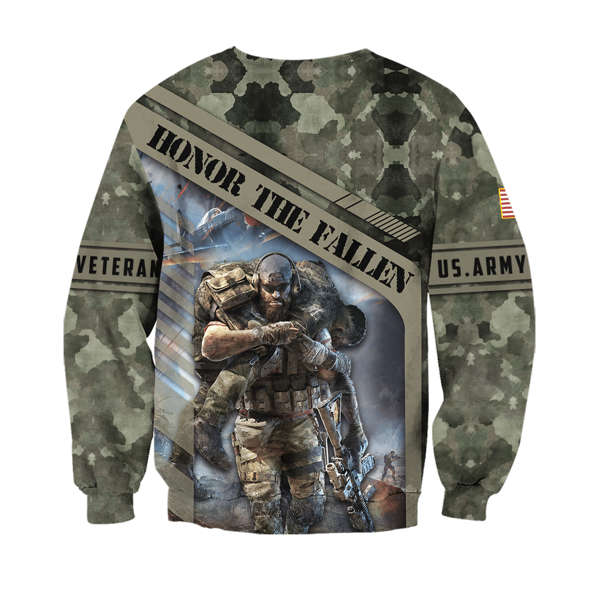 US Army - Honor The Fallen 3D All Over Printed Unisex Shirts TT080902-AM , Gifts for veterans