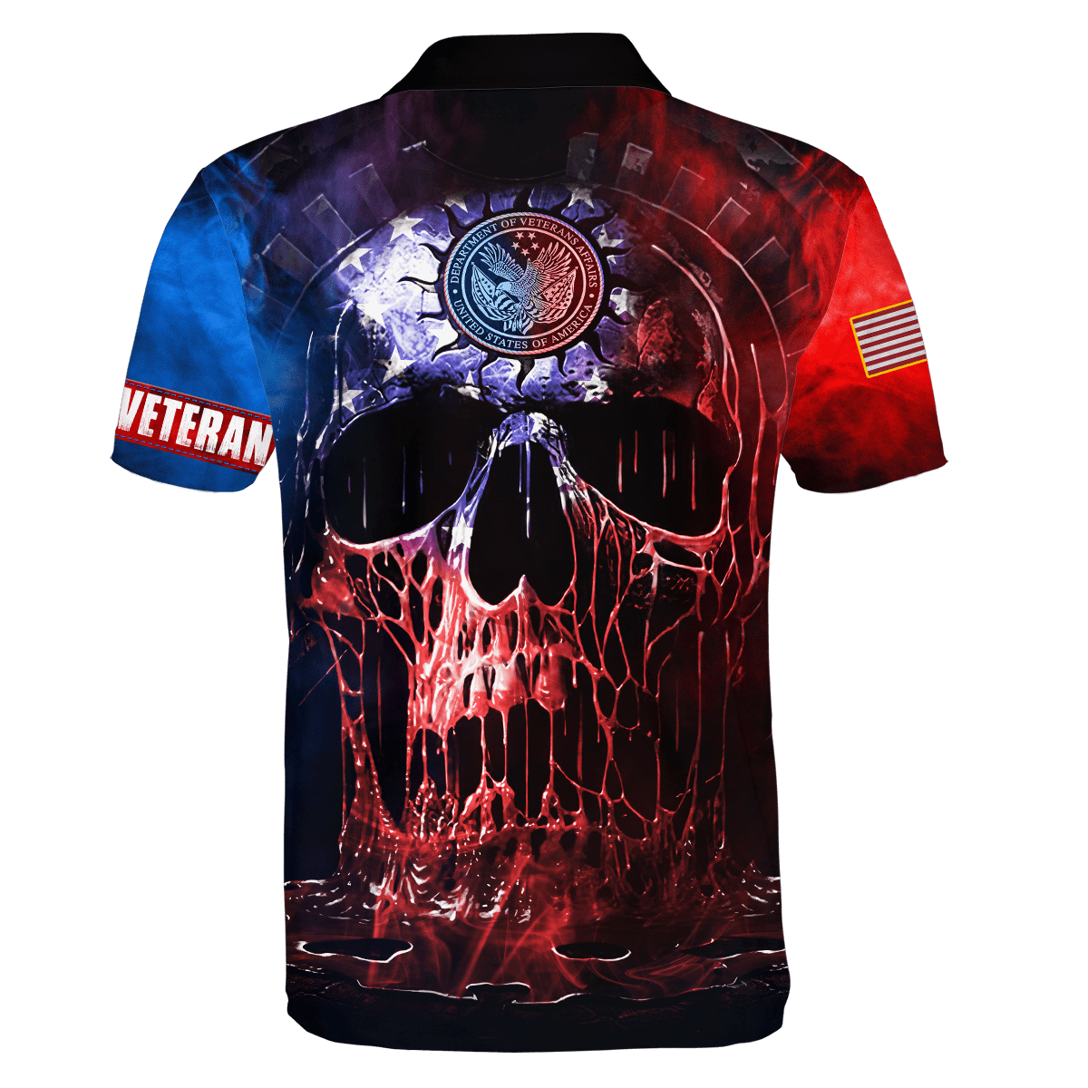 US Veteran - Skull Unisex Shirts MON04102201-VET , Gifts for veterans
