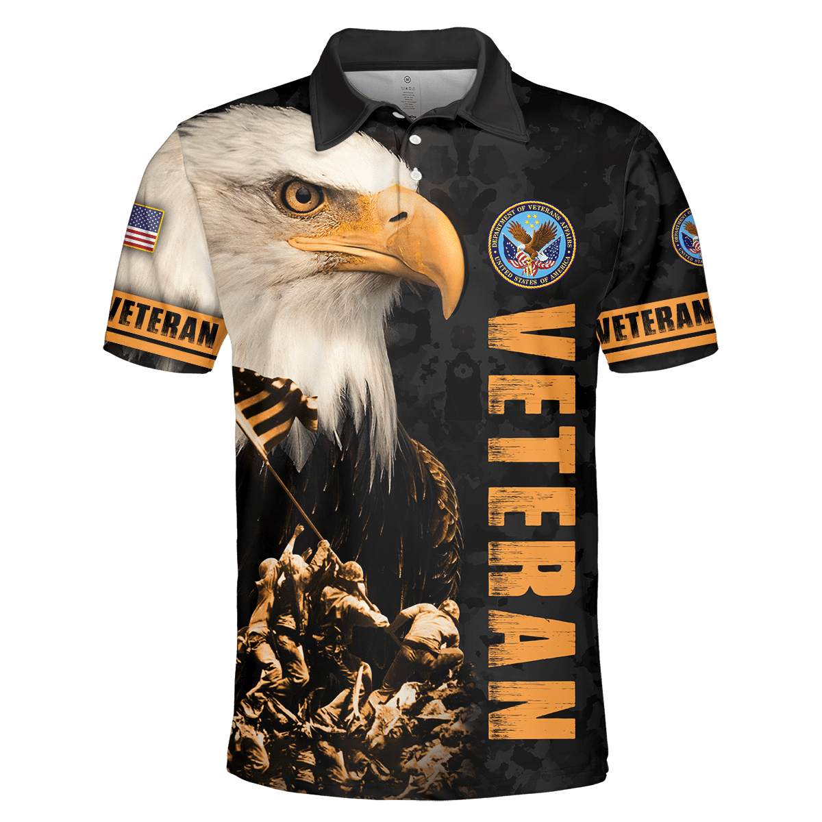 US Veteran - American Big Eagle Unisex Shirts MH04102202 - VET , Gifts for veterans