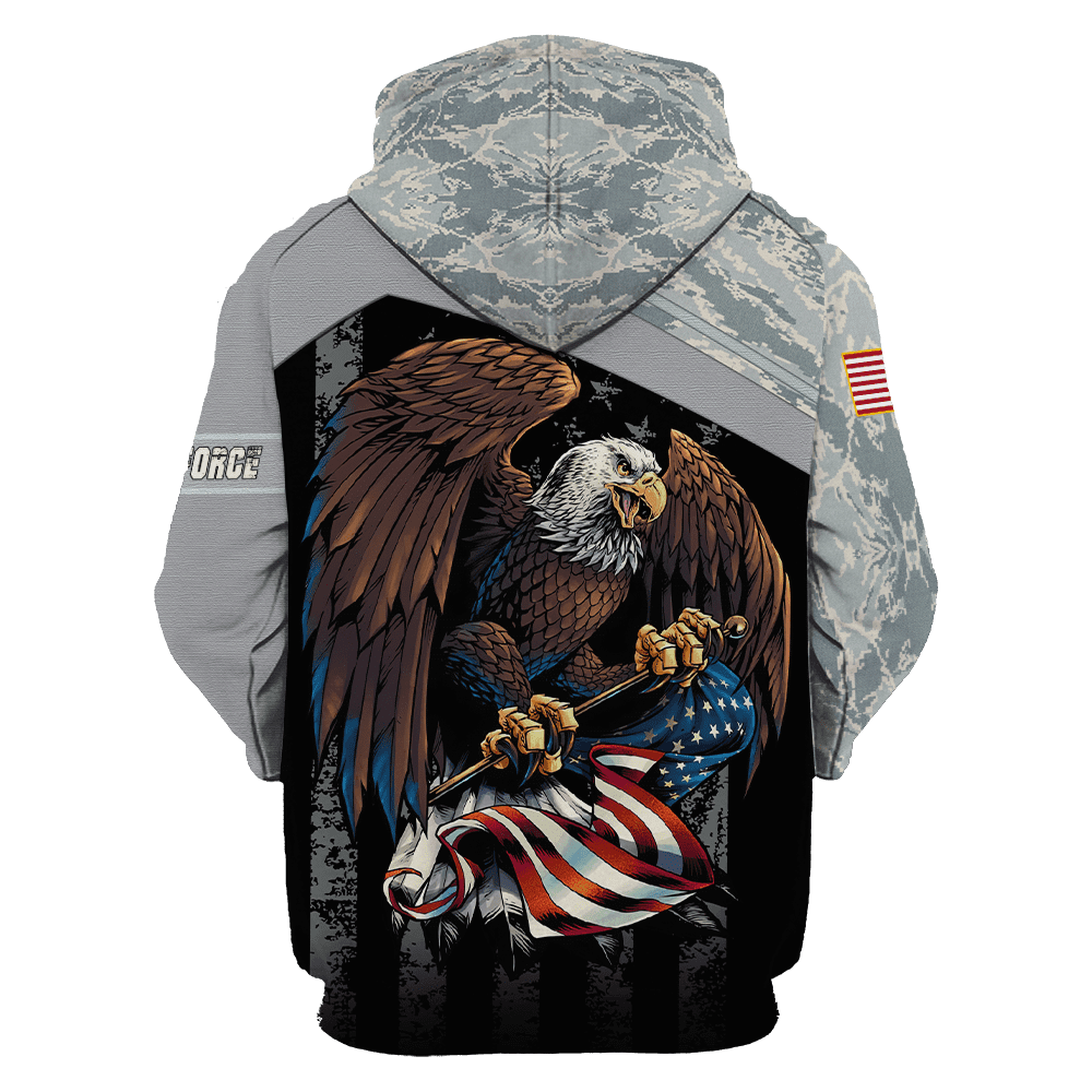 US Air Force - American Bald Eagle Flag All Unisex Shirts MON04112205-AF , Gifts for veterans, easychoo.com