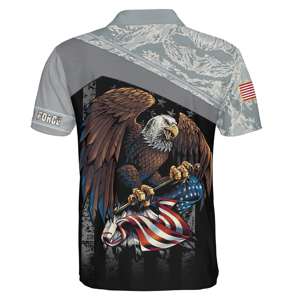 US Air Force - American Bald Eagle Flag All Unisex Shirts MON04112205-AF , Gifts for veterans, easychoo.com