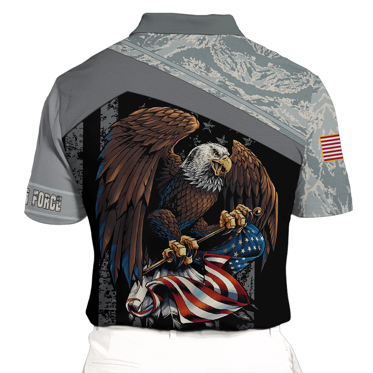 US Air Force - American Bald Eagle Flag All Unisex Shirts MON04112205-AF , Gifts for veterans, easychoo.com