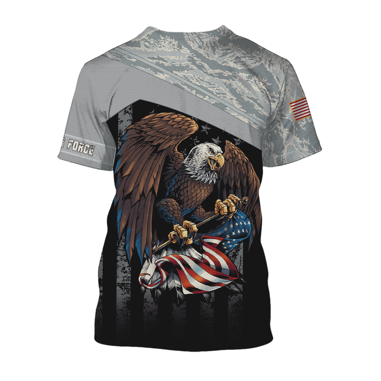 US Air Force - American Bald Eagle Flag All Unisex Shirts MON04112205-AF , Gifts for veterans, easychoo.com