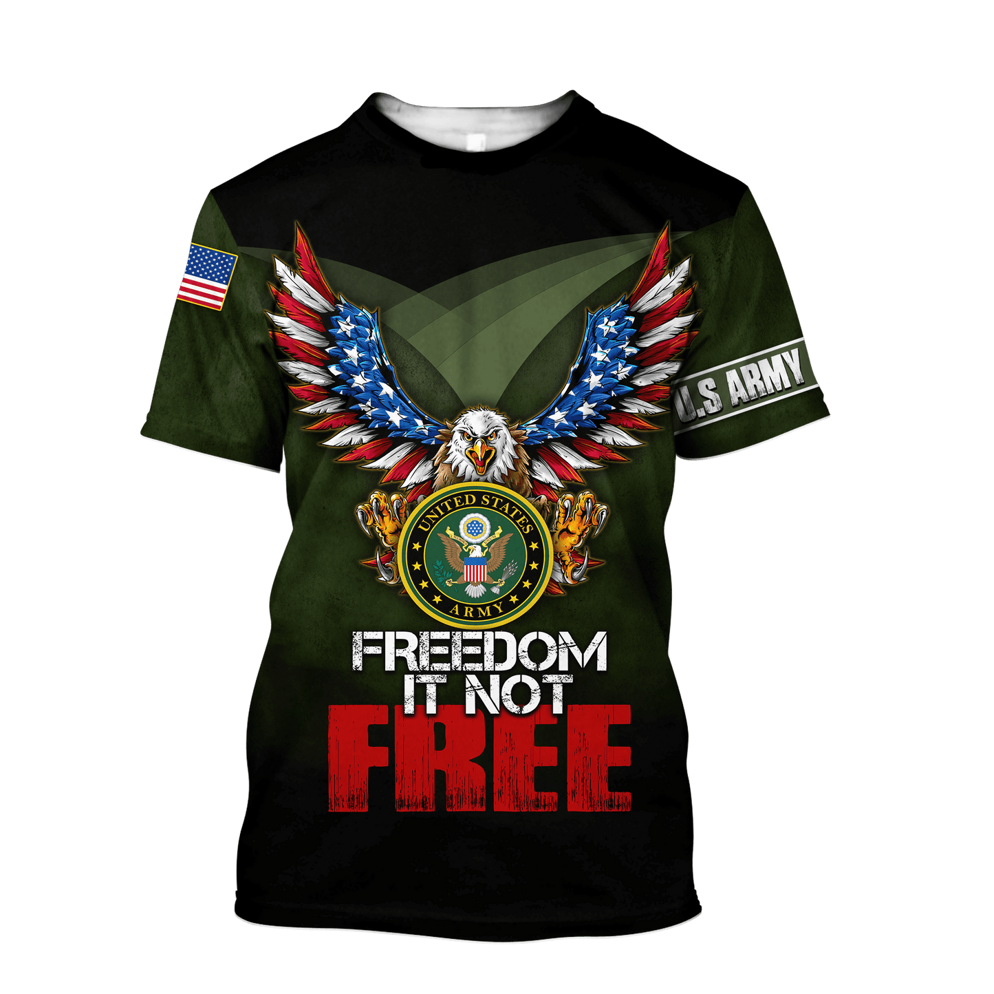 US Veteran - Freedom It Not Free Unisex Shirts TT04112201-VET , Gifts for veterans