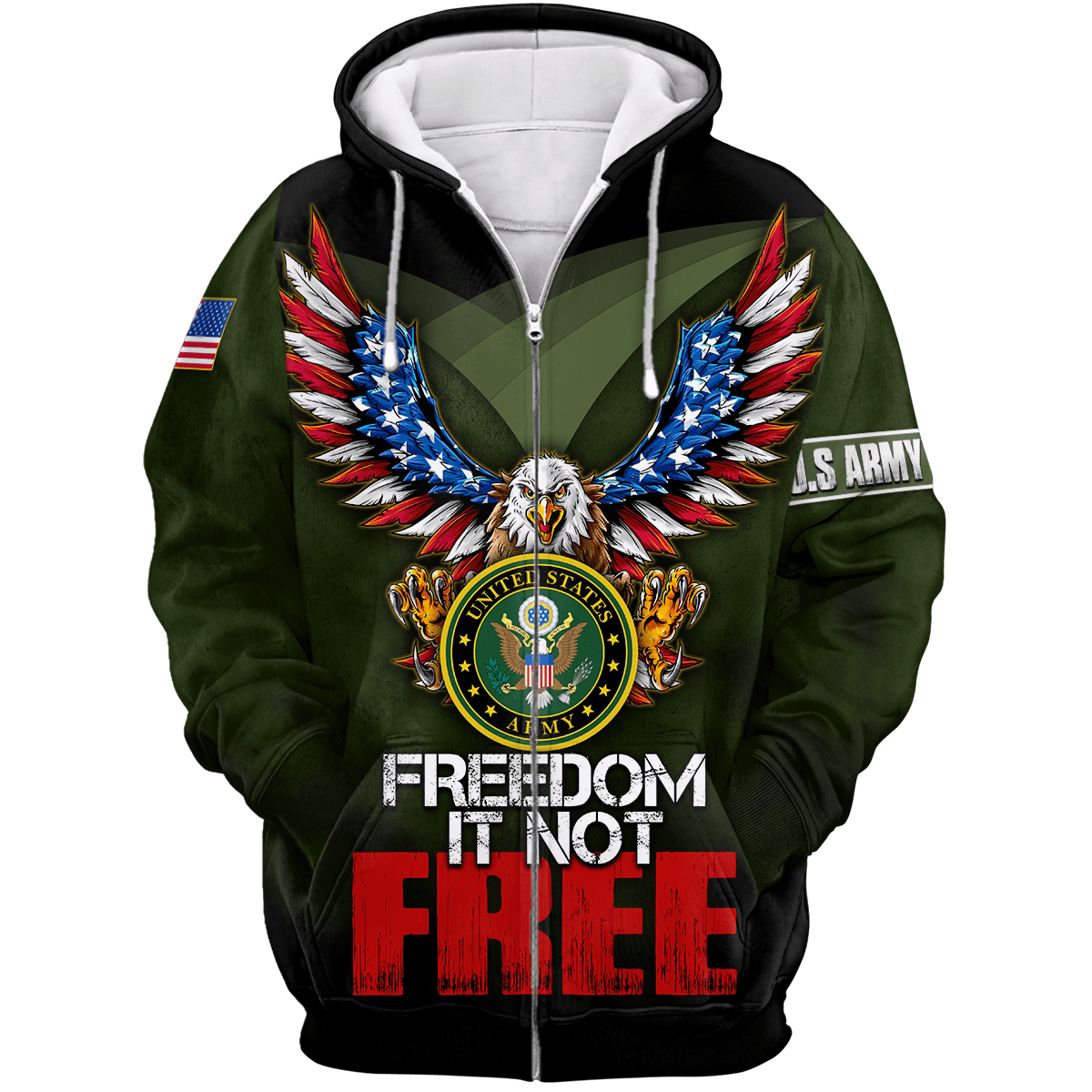 US Veteran - Freedom It Not Free Unisex Shirts TT04112201-VET , Gifts for veterans