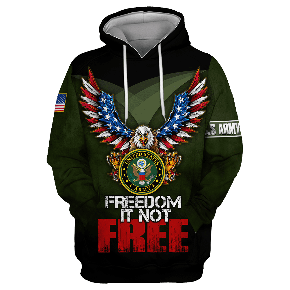 US Veteran - Freedom It Not Free Unisex Shirts TT04112201-VET , Gifts for veterans