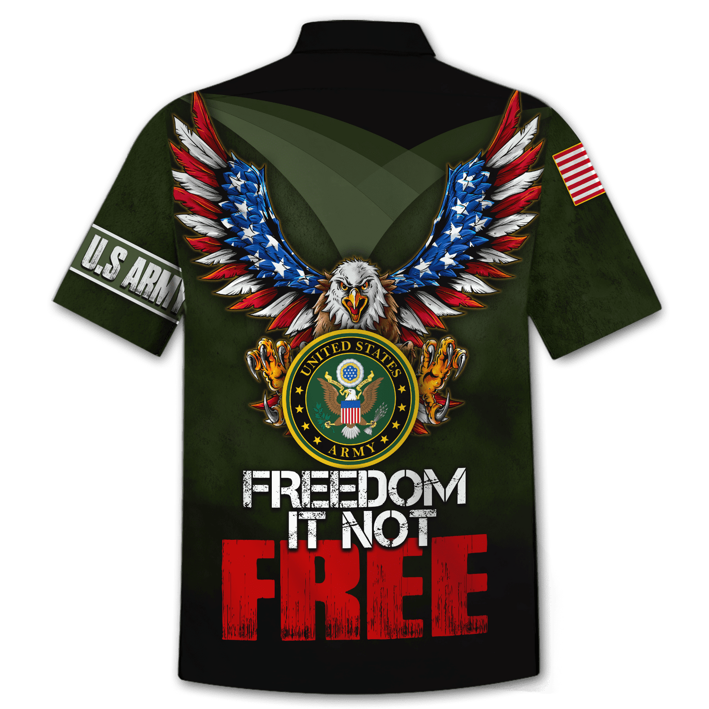 US Veteran - Freedom It Not Free Unisex Shirts TT04112201-VET , Gifts for veterans