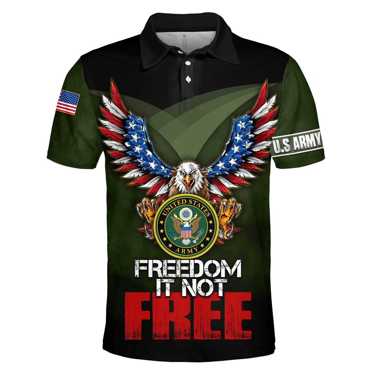 US Veteran - Freedom It Not Free Unisex Shirts TT04112201-VET , Gifts for veterans