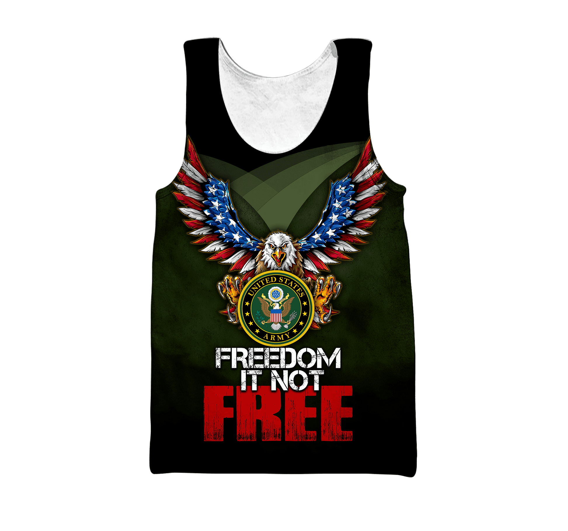 US Veteran - Freedom It Not Free Unisex Shirts TT04112201-VET , Gifts for veterans, easychoo.com