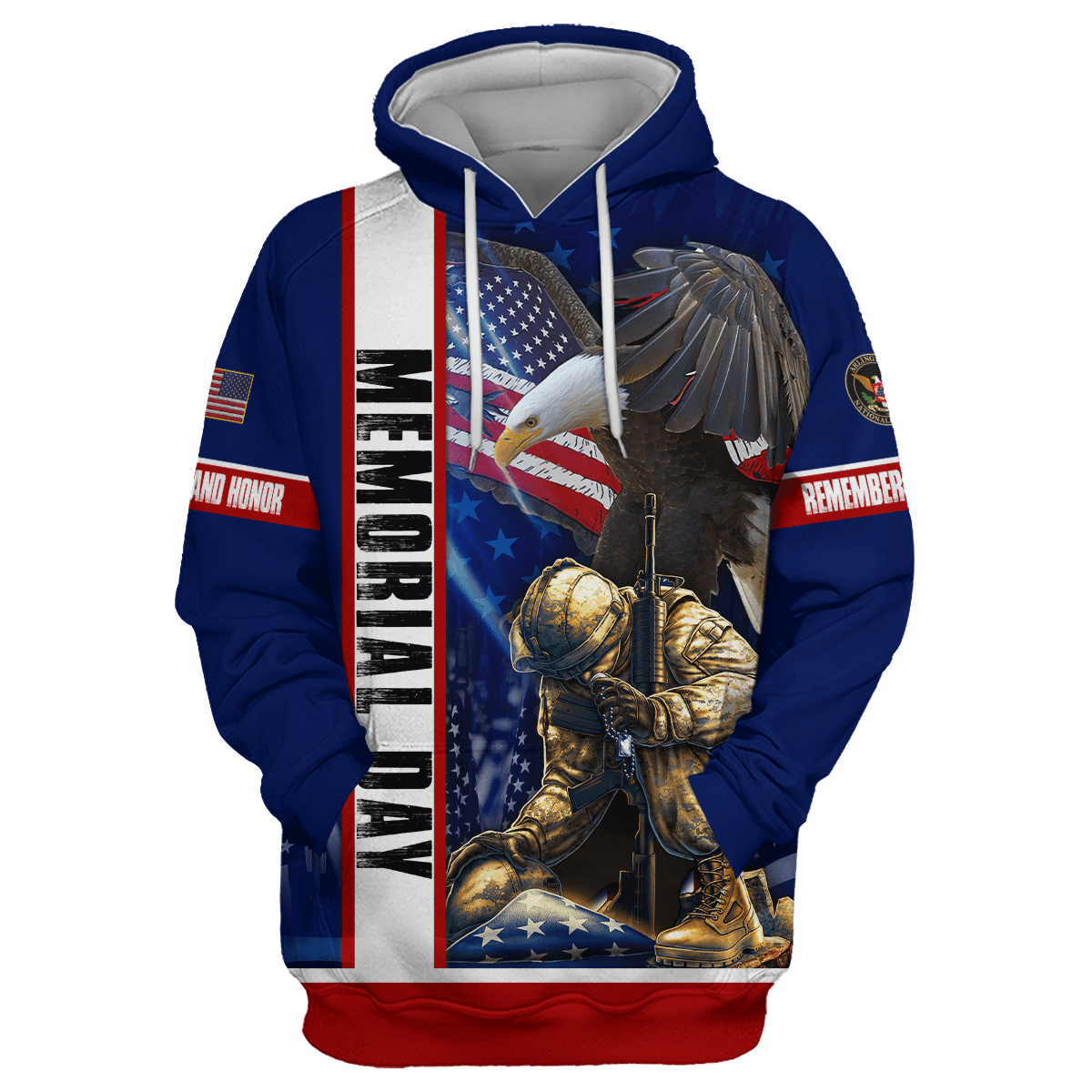 US Veteran - Memorial Day Is For Them Hoodie 3D , Gifts for veterans, easychoo.com