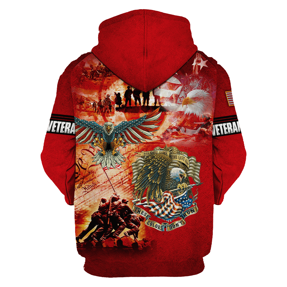 ALL GAVE SOME SOME GAVE ALL - US VETERAN POLO WITH POCKET , Gifts for veterans, easychoo.com