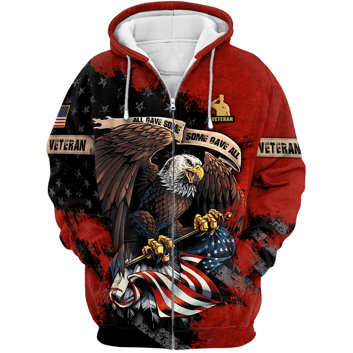 Memorial Day - All Gave Some Some Gave All - Unisex Polo With Pocket , Gifts for veterans
