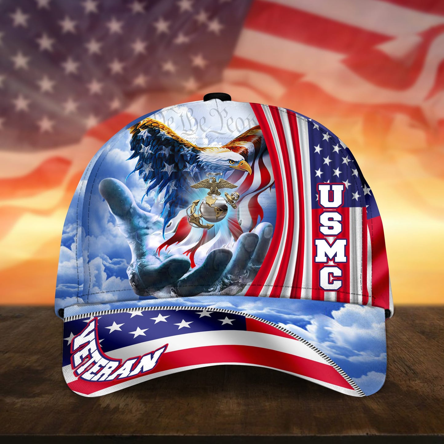 Premium American Pride US Veterans Cap dabc240502
