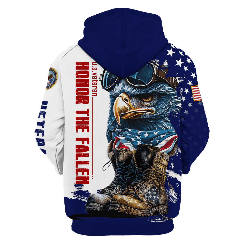 US Veteran - Veteran Day Is For Them Zip Hoodie 3D , Gifts for veterans