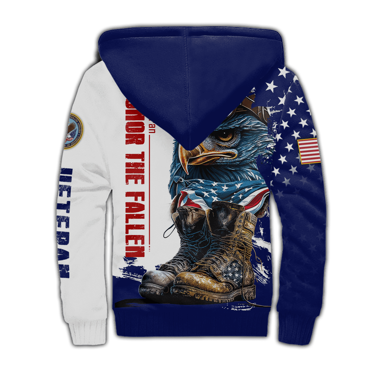 US Veteran - Veteran Day Is For Them Zip Hoodie 3D , Gifts for veterans