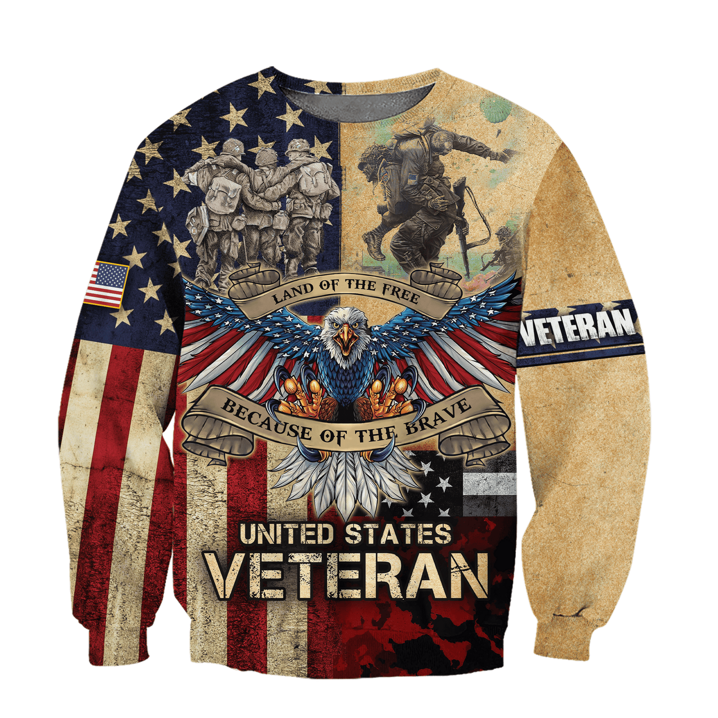 Veteran - Veteran Day Is For Them Zip Hoodie 3D , Gifts for veterans, easychoo.com