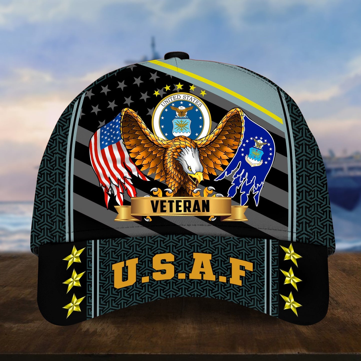 Premium Eagle US Veterans Cap huda200703