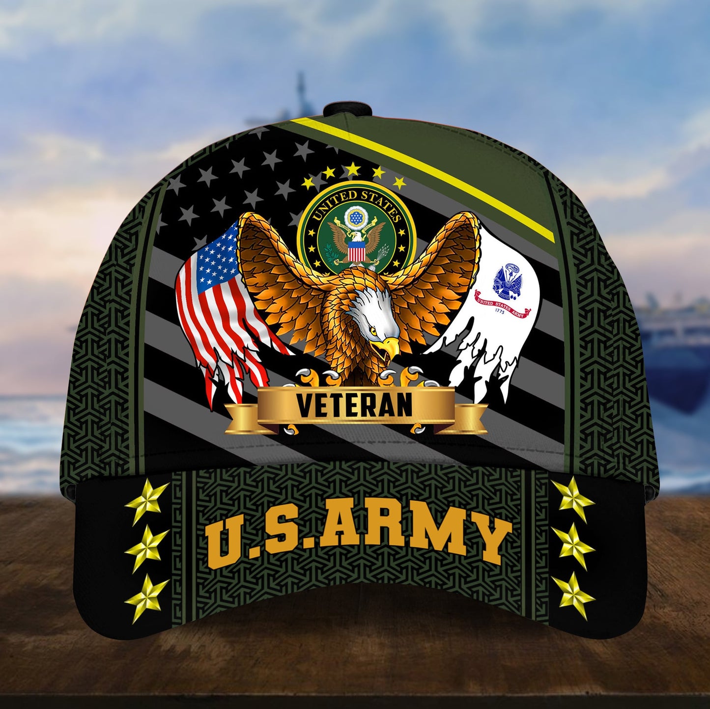 Premium Eagle US Veterans Cap huda200703