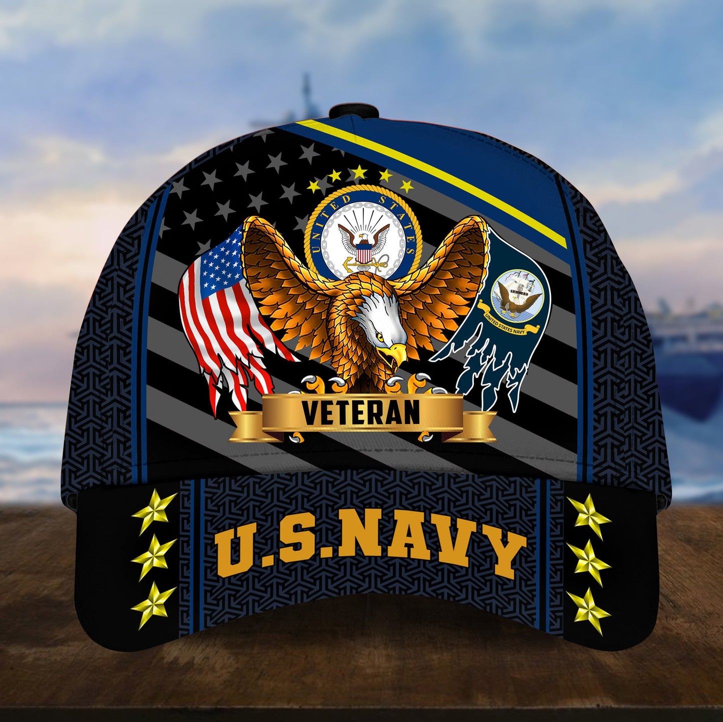 Premium Eagle US Veterans Cap huda200703