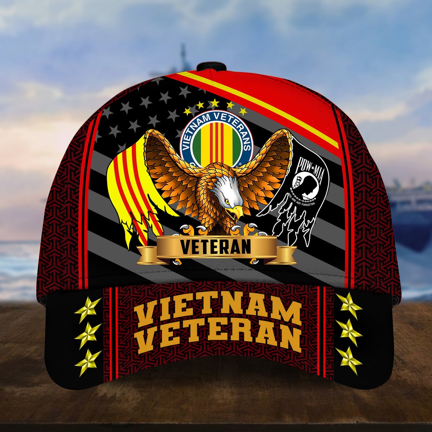 Premium Eagle US Veterans Cap huda200703